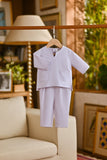 Pahlawan Smart Fit Babies Baju Melayu Teluk Belanga - Baby Lavender