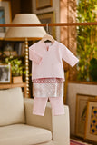 Pahlawan Smart Fit Babies Baju Melayu Teluk Belanga - Baby Pink