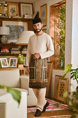 Pahlawan Smart Fit Baju Melayu Teluk Belanga - Shifting Sand