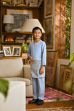 Pahlawan Smart Fit Kids Baju Melayu Teluk Belanga - Powder Blue
