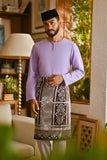 Pahlawan Smart Fit Baju Melayu Teluk Belanga - Pastel Lilac