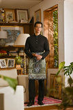 Pahlawan Bespoke Fit Baju Melayu Cekak Musang - Black