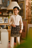 Pahlawan Bespoke Fit Kids Baju Melayu Cekak Musang - Shifting Sand