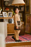 Pahlawan Bespoke Fit Kids Baju Melayu Cekak Musang - Latte