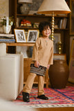 Pahlawan Smart Fit Kids Baju Melayu Teluk Belanga - Latte
