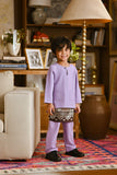 Pahlawan Smart Fit Kids Baju Melayu Teluk Belanga - Pastel Lilac