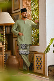 Pahlawan Smart Fit Baju Melayu Teluk Belanga - Pistachio