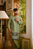 Pahlawan Smart Fit Baju Melayu Teluk Belanga - Pistachio