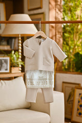 Pahlawan Smart Fit Babies Baju Melayu Teluk Belanga - Khaki