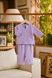 Pahlawan Smart Fit Babies Baju Melayu Teluk Belanga - Pastel Lilac