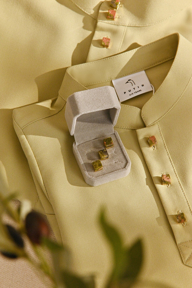 Butang Lempung - 3pcs