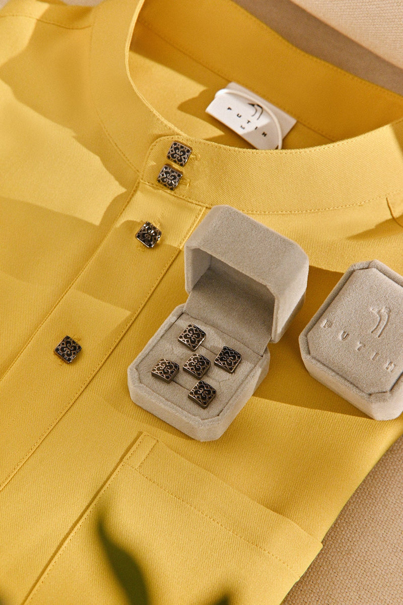 Butang Panglima Noir - 5pcs