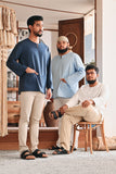 Kurta Everyday Smart Fit - Midnight Navy