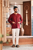 Kurta Everyday Smart Fit - Dark Burgundy