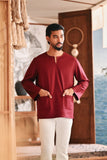 Kurta Everyday Smart Fit - Dark Burgundy