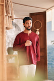 Kurta Everyday Smart Fit - Dark Burgundy