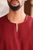 Kurta Everyday Smart Fit - Dark Burgundy