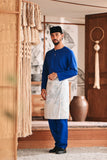 Baju Melayu Teluk Belanga Modern Smart Fit - True Blue