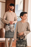 Baju Melayu Teluk Belanga Modern Smart Fit - Almondine