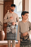 Baju Melayu Teluk Belanga Modern Smart Fit - Almondine