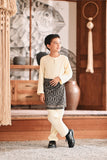 Baju Melayu Kids Teluk Belanga Modern Smart Fit - Baby Yellow