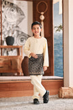 Baju Melayu Kids Teluk Belanga Modern Smart Fit - Baby Yellow