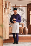 Baju Melayu Teluk Belanga Modern Smart Fit - Mullberry Purple