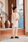 Baju Melayu Kids Luxury Bespoke Fit - Shifting Sand