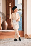 Baju Melayu Kids Luxury Bespoke Fit - Shifting Sand