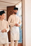 Baju Melayu Kids Luxury Bespoke Fit - Shifting Sand