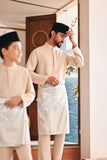 Baju Melayu Luxury Bespoke Fit - Shifting Sand