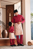 Baju Melayu Luxury Bespoke Fit - Magenta