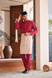 Baju Melayu Luxury Bespoke Fit - Magenta