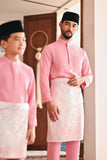 Baju Melayu Luxury Bespoke Fit - Peony Pink