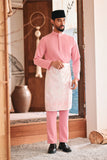 Baju Melayu Luxury Bespoke Fit - Peony Pink