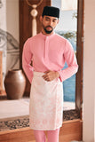 Baju Melayu Luxury Bespoke Fit - Peony Pink