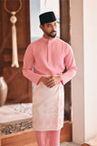 Baju Melayu Luxury Bespoke Fit - Peony Pink