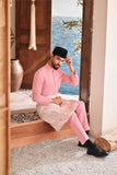 Baju Melayu Luxury Bespoke Fit - Peony Pink