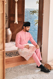 Baju Melayu Luxury Bespoke Fit - Peony Pink