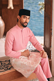 Baju Melayu Luxury Bespoke Fit - Peony Pink