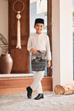 Baju Melayu Kids Luxury Bespoke Fit - Moonbeam