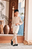 Baju Melayu Kids Luxury Bespoke Fit - Safari