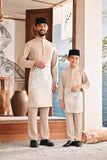 Baju Melayu Luxury Bespoke Fit - Safari