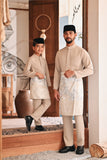 Baju Melayu Luxury Bespoke Fit - Safari