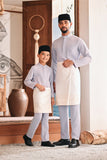 Baju Melayu Luxury Bespoke Fit - Lavender Frost