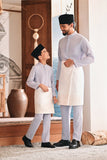 Baju Melayu Luxury Bespoke Fit - Lavender Frost