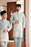 Baju Melayu Luxury Bespoke Fit - Haze Mint