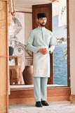 Baju Melayu Luxury Bespoke Fit - Haze Mint