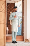 Baju Melayu Luxury Bespoke Fit - Haze Mint