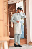 Baju Melayu Luxury Bespoke Fit - Haze Mint